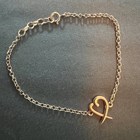 Rose Gold Heart Bracelet - Picture 3 of 3